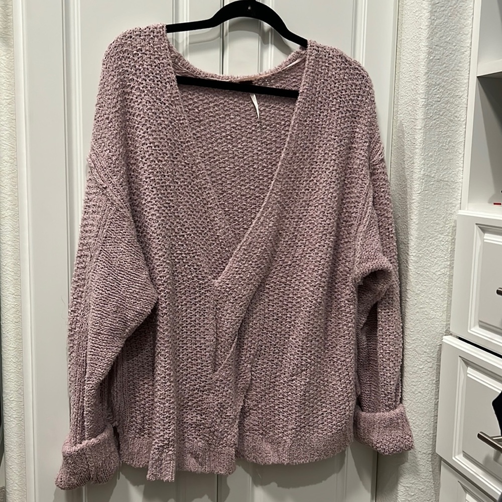 Free People Chunky Knit Sweater